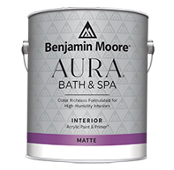 Neu's Hardware Tools Paint AURA Bath & Spa is a luxurious matte finish designed for high-humidity environments.boom